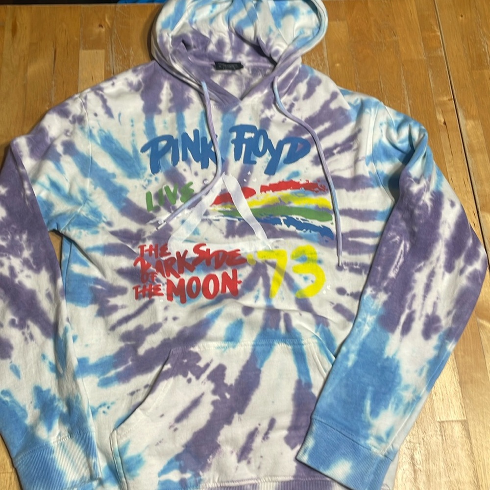 Pink Floyd tie dye hoodie